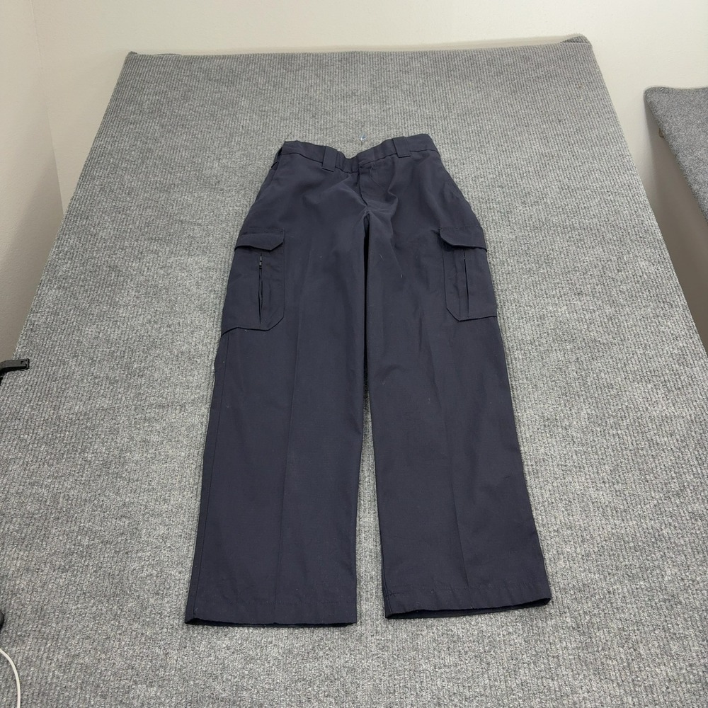 Flying Cross Cargo Pants Mens 29x28.5 Navy Blue Ripstop Tactical Uniform Utility
